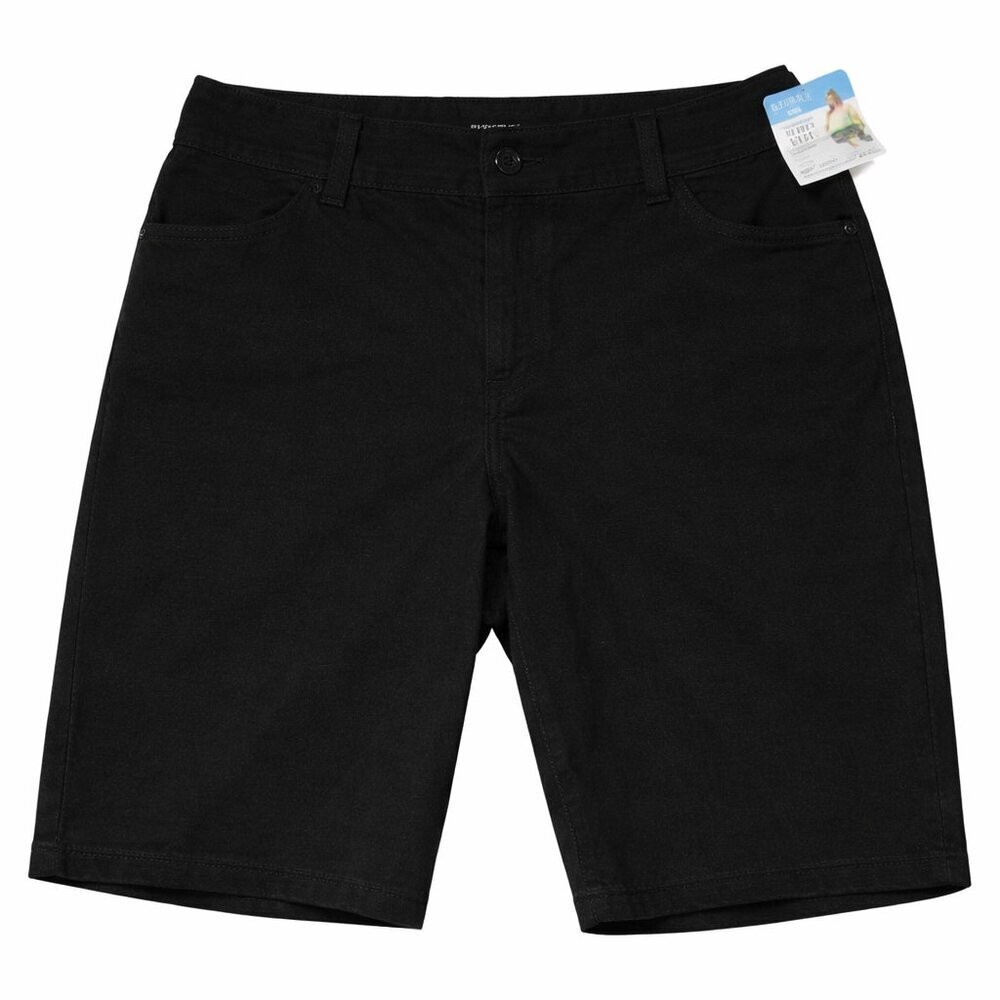 NWT RIDERS by LEE Black Denim Shorts Plus Size 22